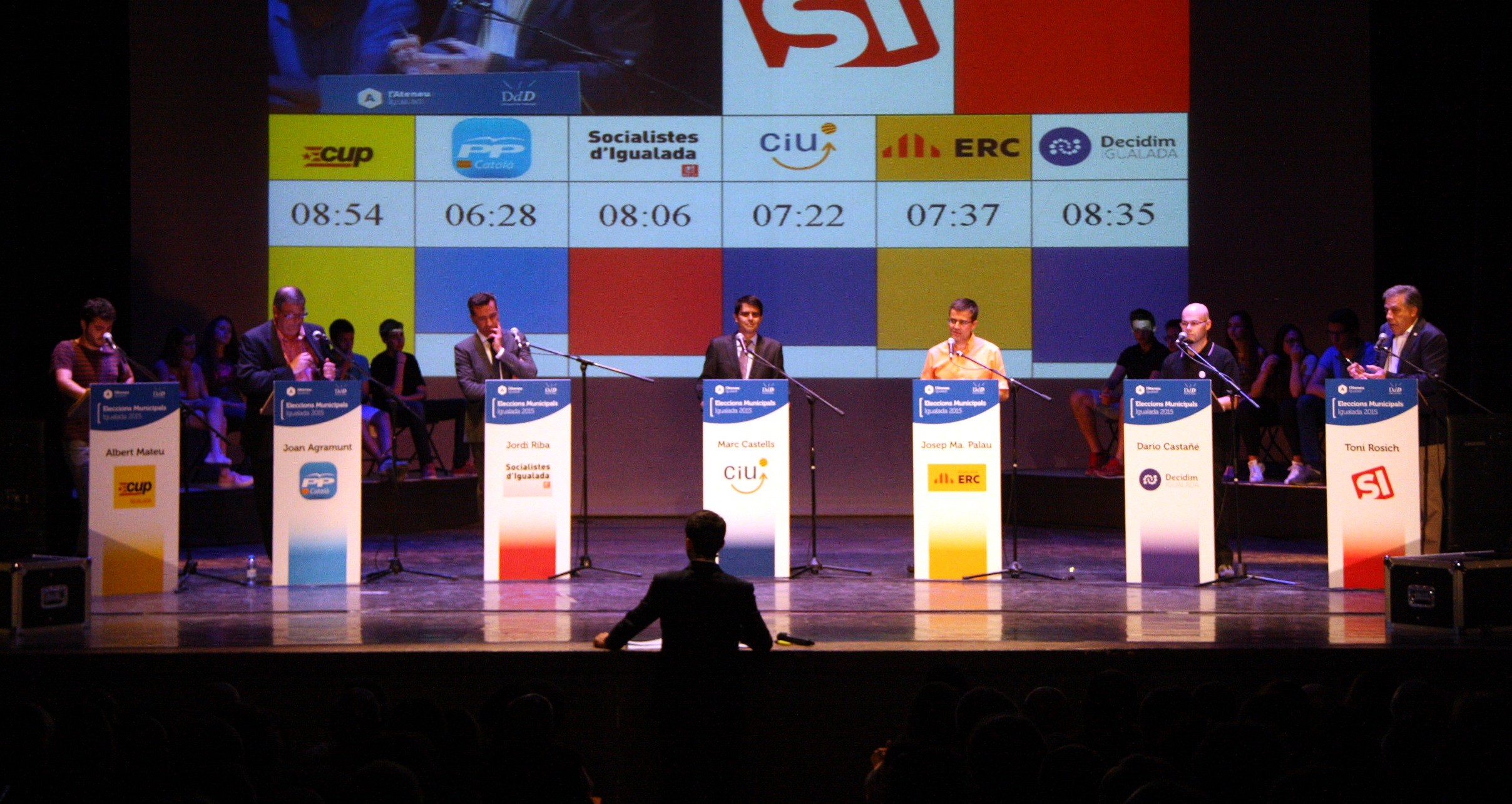 Foto Debat Candidat Ateneu Igualadí 2015